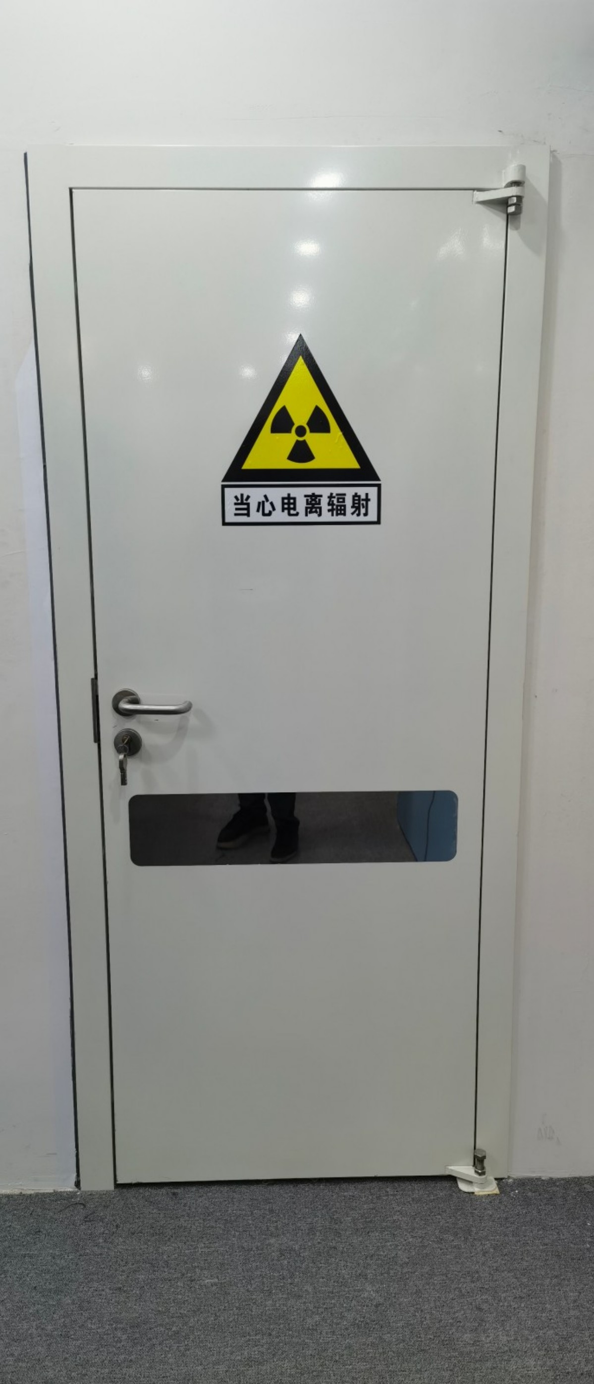 手动单开铅门